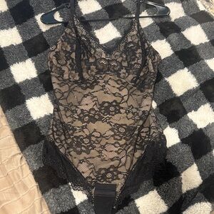 Black Lace Bodysuit shapewear